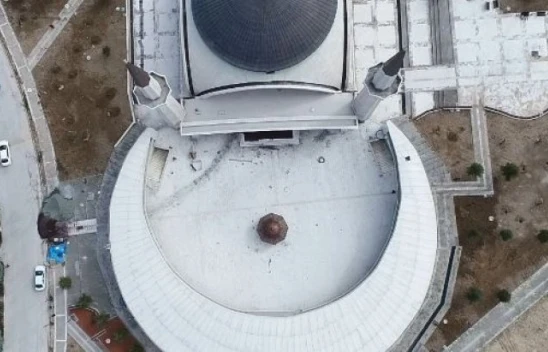 'Hilal' mimarili camide son aşamaya gelindi