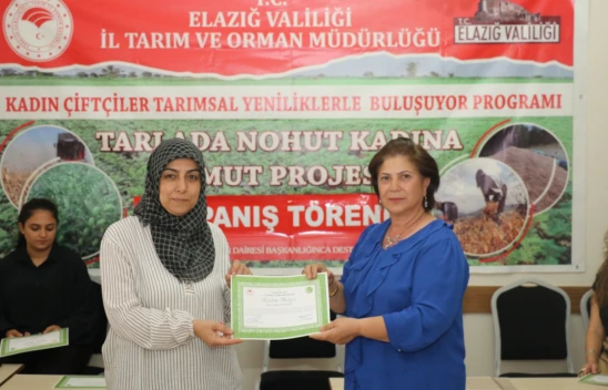 İçme Köyü'nde Girişimci Kadınlar Belgelerini Aldı