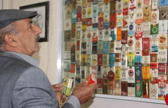 Tam 46 Yıldır İçmediği Sigaraların Koleksiyonunu Yapıyor