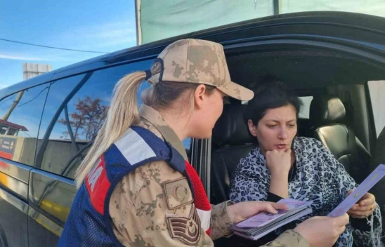 Jandarmadan KADES bilgilendirmesi