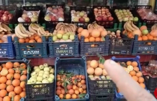 Elazığ'da Kasa Kasa Meyve Eksiliyordu, Gerçek Kamera Takılınca Ortaya Çıktı