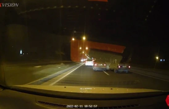 Trafik Magandası Makas Atarak Trafiği Tehlikeye Düşürdü