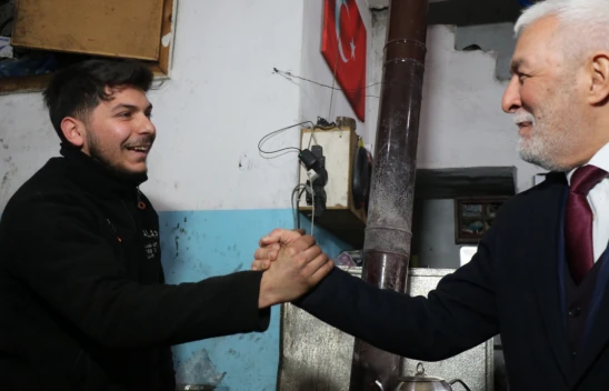 MHP Adayı Aygen Esnaf Odalarını Ziyaret Etti