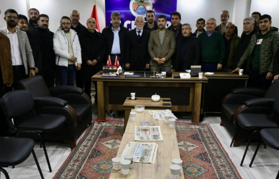 MHP Elazığ Belediye Başkan Adayı Doç. Dr. Murat Aygen'den ELÇEMDER'e Ziyaret