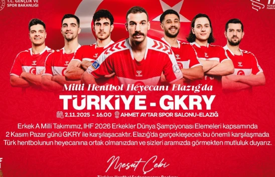 Milli Hentbol Heyecanı Elazığ'da Yaşanacak