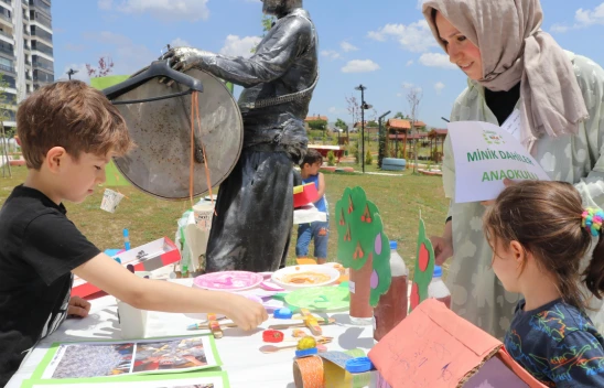 Öğrencilerin Atıklardan Hazırladığı Ürünler, Geri Dönüşüm Parkında Sergilendi