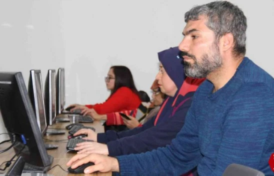 Elazığ'da Özel Bireyler, Bilgisayar Kursu İle Hayata Hazırlanıyor