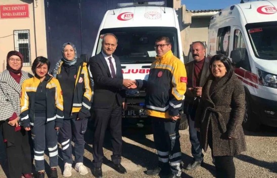 Elazığ'a 6 Yeni Tam Donanımlı Ambulans Tahsis Edildİ