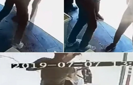 Sokakta Tartışma Vatandaşın Tokadı İle Bitti O Anlar Kamerada