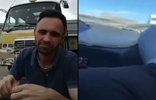 Elazığ'da Canlı Yayın Kazayla Sonuçlandı: Otomobil Kamyonetin Altına Girdi