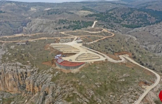 Tarihi Harput-Hüseynik yolunda çalışmaların yüzde 85'i tamamlandı