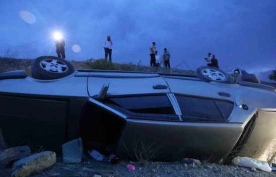 Trafik Kazasında Faciadan Kıl Payı Kurtulan Aynı Aileden 7 Kişi Yaralandı!