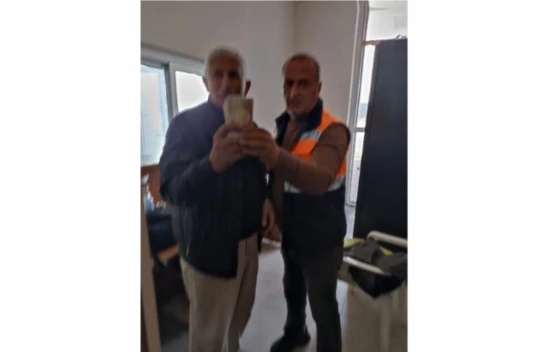 Terminalin Tuvaletinde Unutulan 26 Bin Euroyu Sahibine Teslim Etti