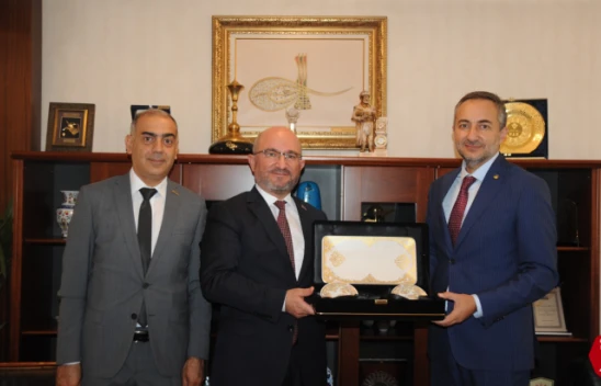 TSE Başkanı Şahin'e Hayırlı Olsun Ziyareti