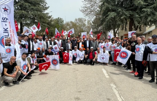 TÜRK-İŞ Elazığ'da 1 Mayıs'ta Güçlü Mesaj: 'İnsanca Yaşamak İstiyoruz!'