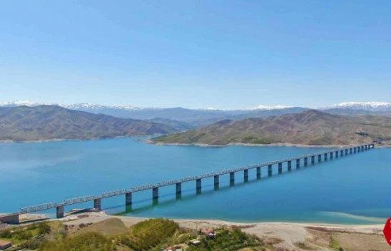 Türkiye'nin En Uzun Demir Yolu Köprüsü Elazığ'da
