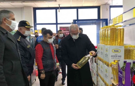 Elazığ Valisi Dr.Ömer Toraman Fahiş Fiyat ve Stok Denetimi Yaptı