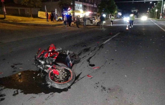 Yarım saat önce bakımını yaptırdığı motosikletiyle ölüme gitti