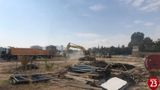 15 Milyon TL Ödenek Gelen Stadyum İçin Çalışmalar Başladı