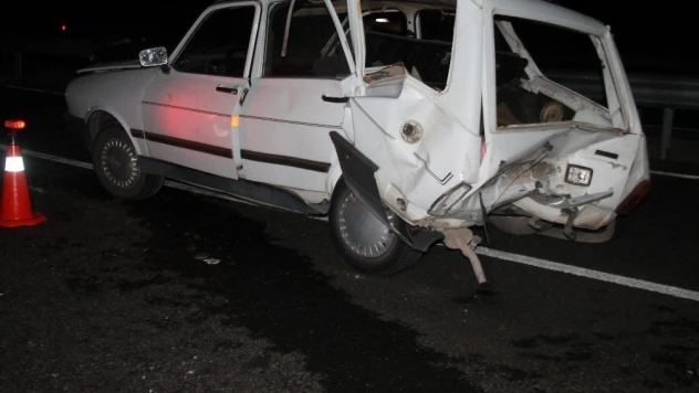 Elazığ Diyarbakır Yolunda Trafik Kazası 3 Yaralı