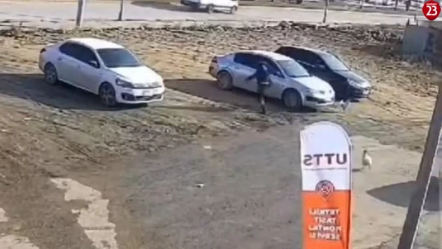 Elazığ'da Sayaç Okuma Görevlisini Horoz Kovaladı!