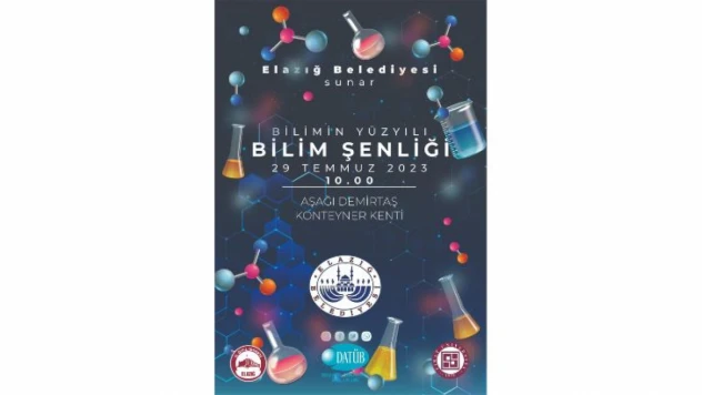 Elazığ Belediyesi Bilimin Yüzyılı Bilim Şenliği İçin Geri Sayım Başladı