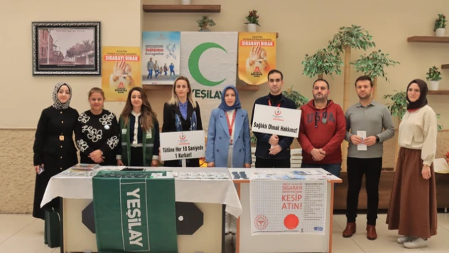 Elazığ Belediyesi ve Sağlık Müdürlüğünden Sigara Bırakma Farkındalık Etkinliği