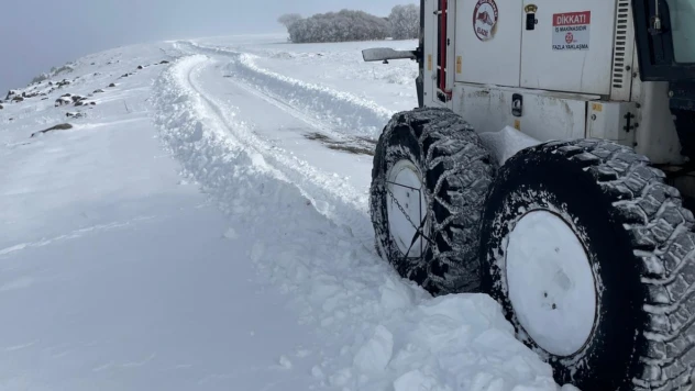 Elazığ'da 27 Köy Yolu Kar Nedeniyle Ulaşıma Kapandı