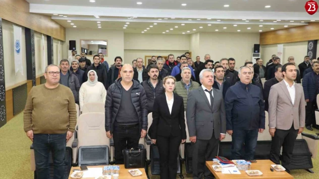 Elazığ'da Fırın Çalışanlarına Hijyen ve Mevzuat Eğitimi Verildi
