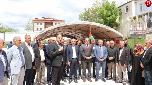 Baskil Müftülüğünden Filistin'e Destek: Yardım Kampanyasına Yoğun İlgi