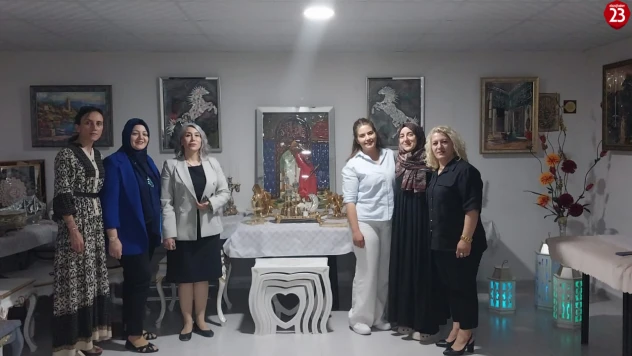 Elazığ'da Kadınların El Emeği Ürünleri Sergilendi: Prof. Dr. Canan Aksu Canbay'dan Destek Mesajı