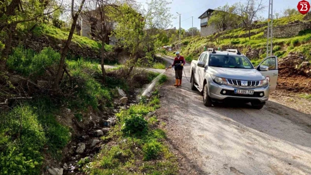 Elazığ'da Haşere ile Mücadele Sürüyor