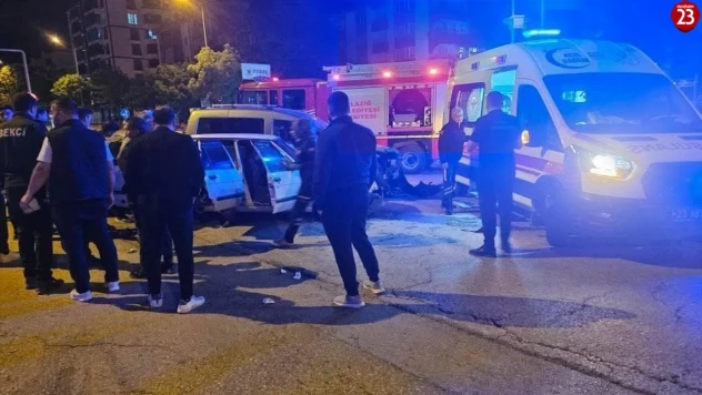 Elazığ'da trafik kazası: 3 yaralı