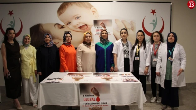 Elazığ'da Ulusal Fenilketonüri Günü Kapsamında Farkındalık Etkinliği Düzenlendi