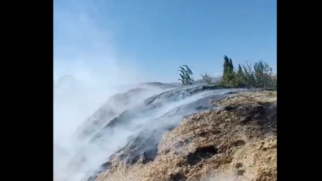 Elazığ Uzuntarla Köyü'nde Samanlık Yangını Korkuttu