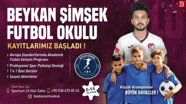 Beykan Şimşek Elazığ'da Futbol Okulu Açtı: 'Küçük Kramponlar, Büyük Hayaller İçin'