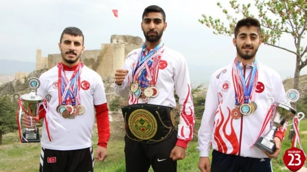 İkisi fırıncı, biri kasap, ama üçü de şampiyon