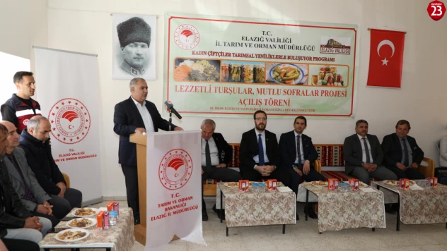 Kadın Çiftçilerle Sofralara Lezzet Katılıyor: 'Lezzetli Turşular, Mutlu Sofralar' Projesi Başladı