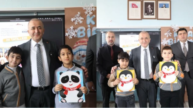 Vali Hatipoğlu Karakoçan'da Öğrencilerin Karne Sevincine Ortak Oldu