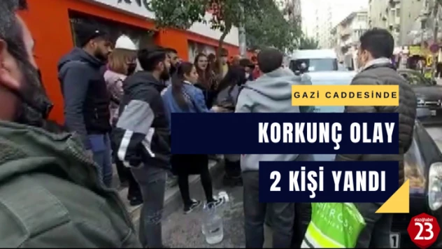 Gazi Caddesinde Aracı Su Kaynattı, Kaputu Açar Açmaz Yüzü Yandı