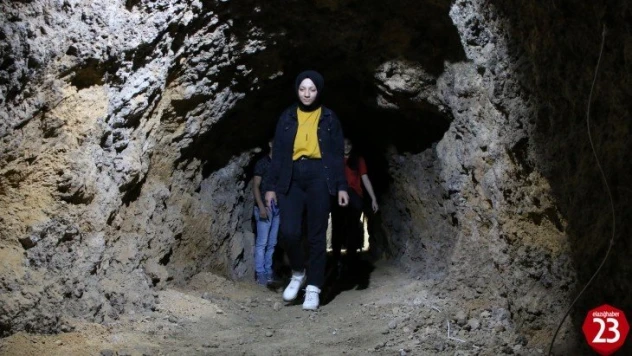Keban'da ki Soğuk Mağaraya Yoğun İlgi