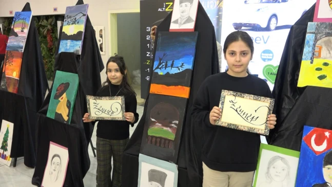 Elazığ'da Minik Ressamların Büyük Sergisi: 'Geleceğin Sanatçılarının Ellerinden'