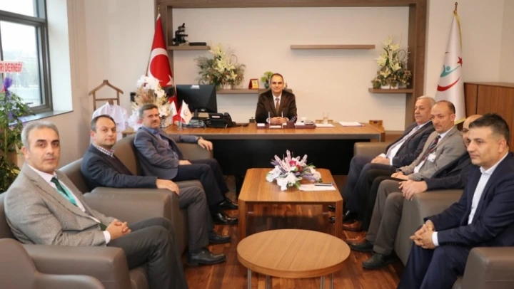 Başkan Gürgöze'den Başhekim Öztürk'e Hayırlı Olsun Ziyareti