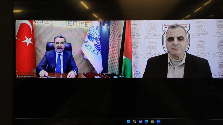 Başkan Şerifoğulları’ndan Elazığ ile Gazze Han Yunus Arasında Gönül Köprüsü