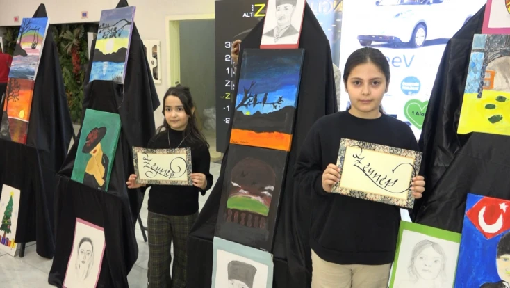 Elazığ’da Minik Ressamların Büyük Sergisi: “Geleceğin Sanatçılarının Ellerinden”