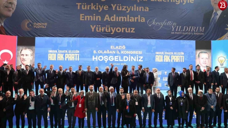 AK Parti Elazığ'da kongre heyecanı