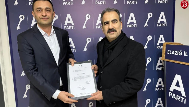 Anahtar Parti Elazığ Merkez İlçe Başkanlığına Kürşat Coşkun Atandı
