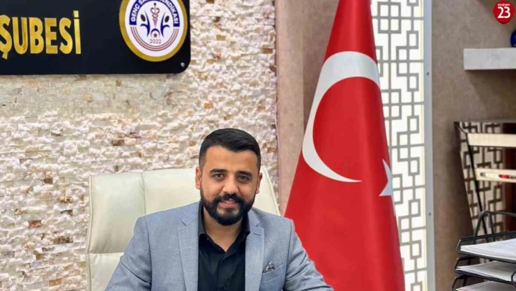 Genç Sağlık Sendikası Elazığ Şube Başkanı: 'Görevde Yükselme ve Unvan Değişikliği Sınavları Her Yıl Düzenli Yapılmalı'