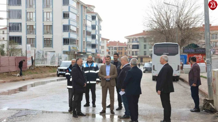 Başkan Şerifoğulları, kent genelinde incelemelerini sürdürüyor