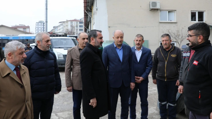 Başkan Şerifoğulları, Yoğun Temposunu Sürdürüyor